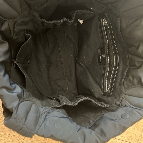 Banana Republic Black puffer Quilted Tote Bag - Picture 4 of 9